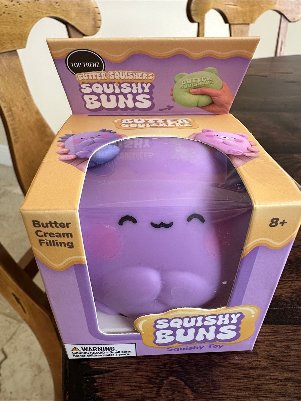 Top Trenz Purple Axolotyl Squishy Buns